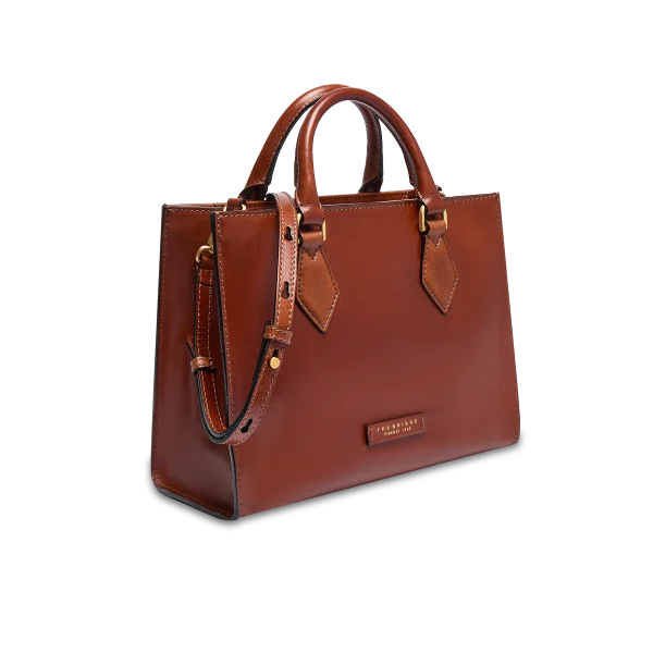 Borsa a mano in pelle con tracolla removibile The Bridge - immagine 2