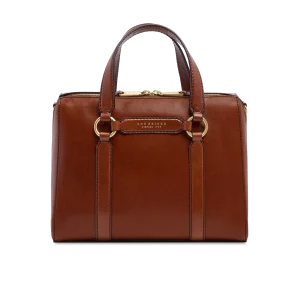 Borsa grande a mano in pelle con tracolla The Bridge