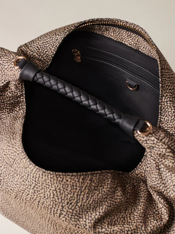 PLIE BORSA HOBO MEDIUM Borbonese - immagine 2