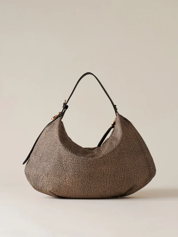 PRIVE BORSA HOBO MEDIUM Borbonese - immagine 3